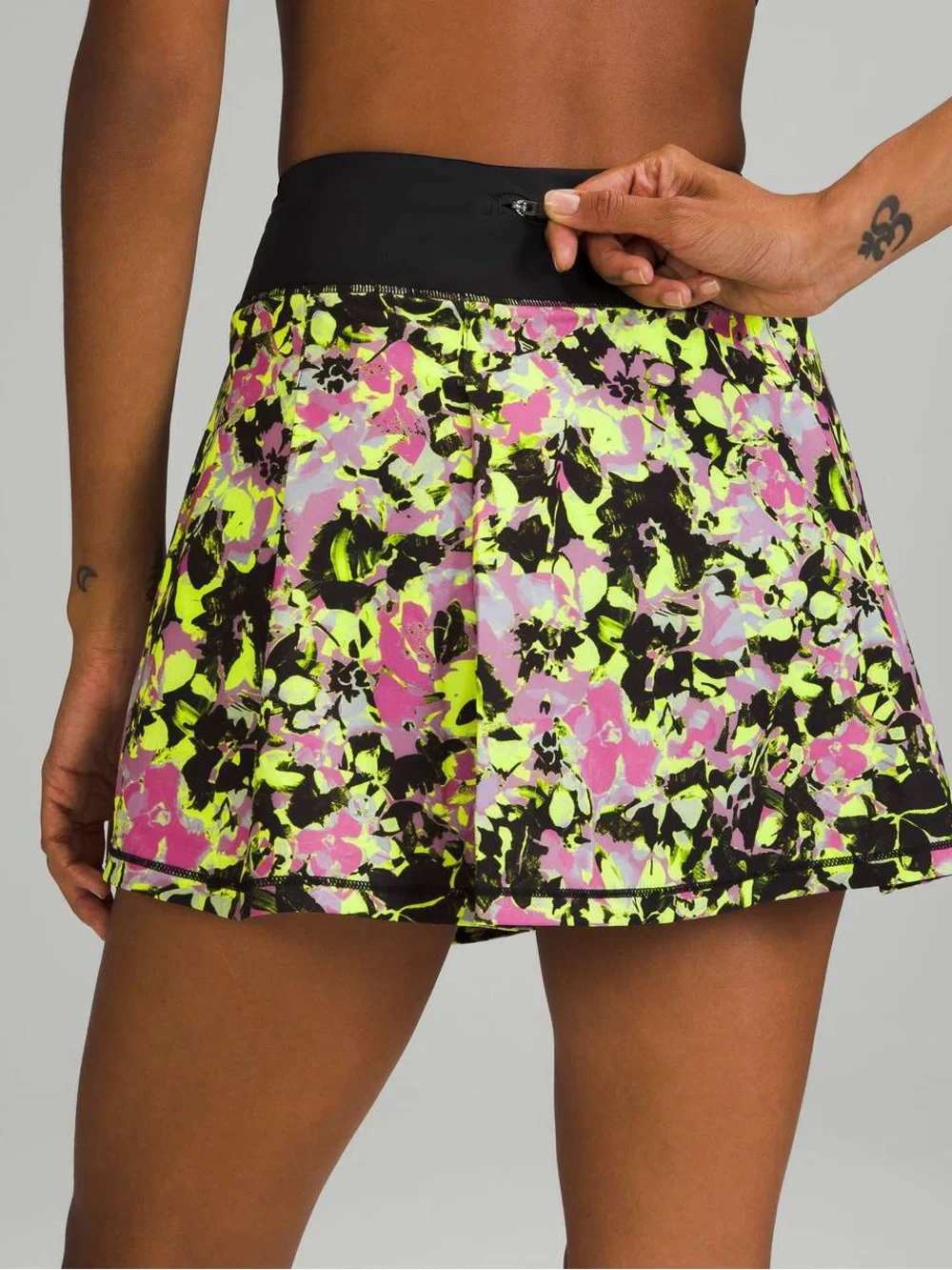 Lululemon Pace Rival Inflected Highlight Skirt